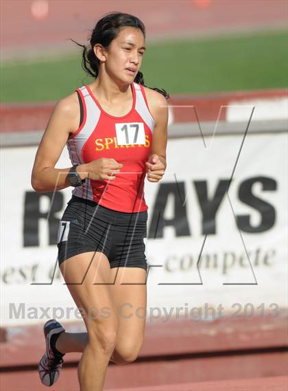 Thumbnail 2 in CIF SS Track and Field Finals (Girls Divisions 1 & 4 -1600m) photogallery.