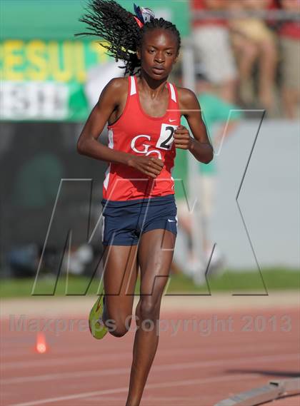 Thumbnail 3 in CIF SS Track and Field Finals (Girls Divisions 1 & 4 -1600m) photogallery.