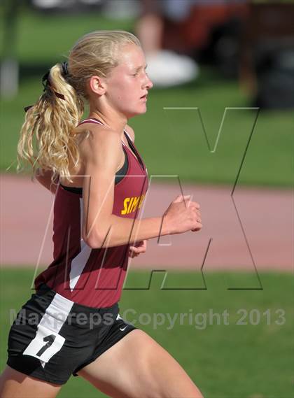 Thumbnail 3 in CIF SS Track and Field Finals (Girls Divisions 1 & 4 -1600m) photogallery.
