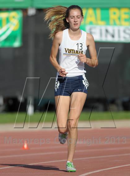 Thumbnail 3 in CIF SS Track and Field Finals (Girls Divisions 1 & 4 -1600m) photogallery.