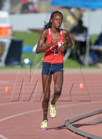 Thumbnail 1 in CIF SS Track and Field Finals (Girls Divisions 1 & 4 -1600m) photogallery.