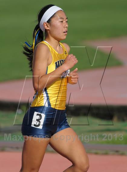 Thumbnail 1 in CIF SS Track and Field Finals (Girls Divisions 1 & 4 -1600m) photogallery.