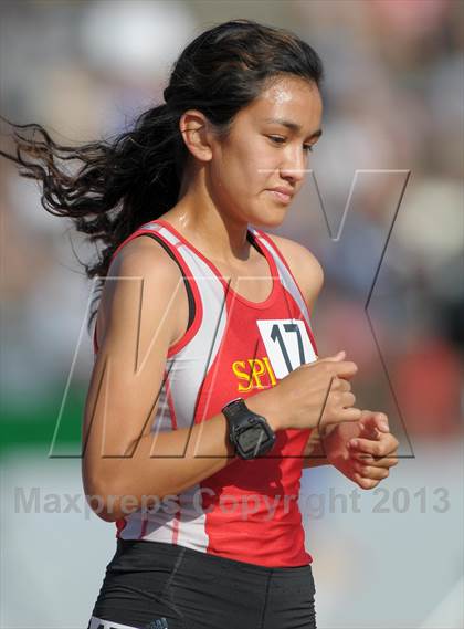Thumbnail 3 in CIF SS Track and Field Finals (Girls Divisions 1 & 4 -1600m) photogallery.