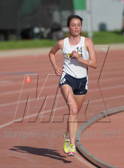 Thumbnail 3 in CIF SS Track and Field Finals (Girls Divisions 1 & 4 -1600m) photogallery.