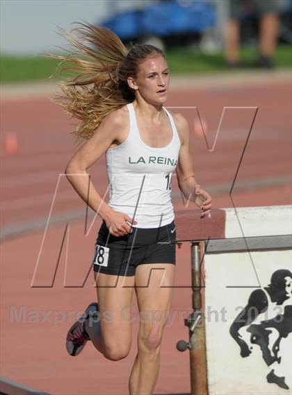 Thumbnail 1 in CIF SS Track and Field Finals (Girls Divisions 1 & 4 -1600m) photogallery.