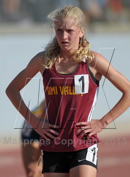 Thumbnail 2 in CIF SS Track and Field Finals (Girls Divisions 1 & 4 -1600m) photogallery.