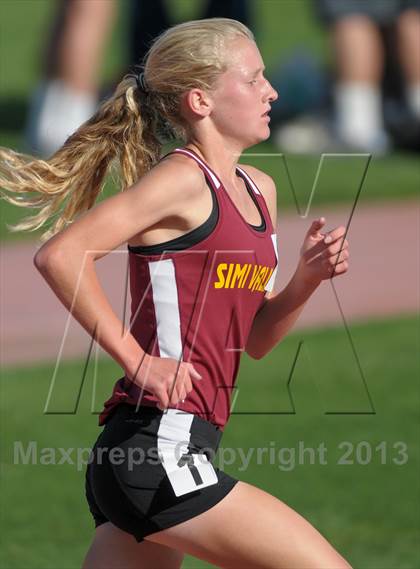 Thumbnail 1 in CIF SS Track and Field Finals (Girls Divisions 1 & 4 -1600m) photogallery.