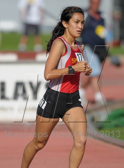 Thumbnail 2 in CIF SS Track and Field Finals (Girls Divisions 1 & 4 -1600m) photogallery.