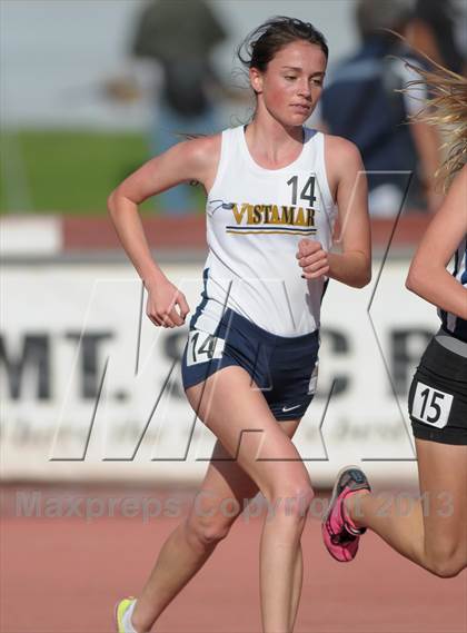 Thumbnail 3 in CIF SS Track and Field Finals (Girls Divisions 1 & 4 -1600m) photogallery.
