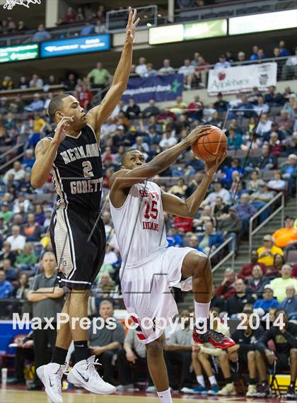 Thumbnail 2 in Neumann-Goretti vs. Susquehanna Township (PIAA Class AAA Final) photogallery.