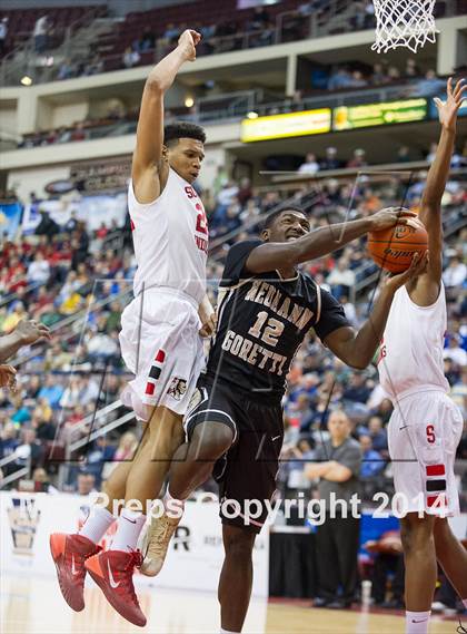 Thumbnail 3 in Neumann-Goretti vs. Susquehanna Township (PIAA Class AAA Final) photogallery.