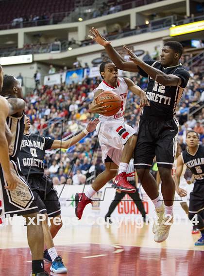 Thumbnail 2 in Neumann-Goretti vs. Susquehanna Township (PIAA Class AAA Final) photogallery.