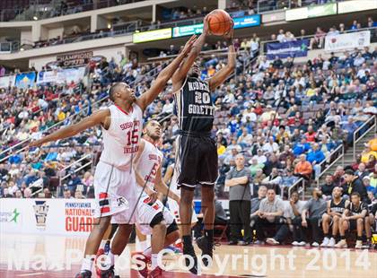 Thumbnail 2 in Neumann-Goretti vs. Susquehanna Township (PIAA Class AAA Final) photogallery.