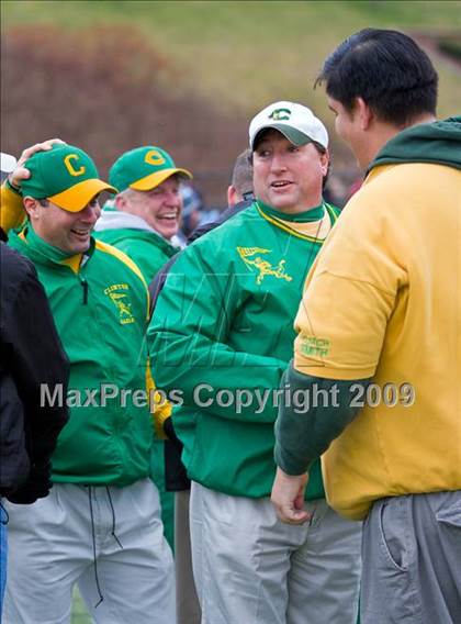 Thumbnail 3 in Clinton vs Narragansett (MIAA Division III Central Final) photogallery.
