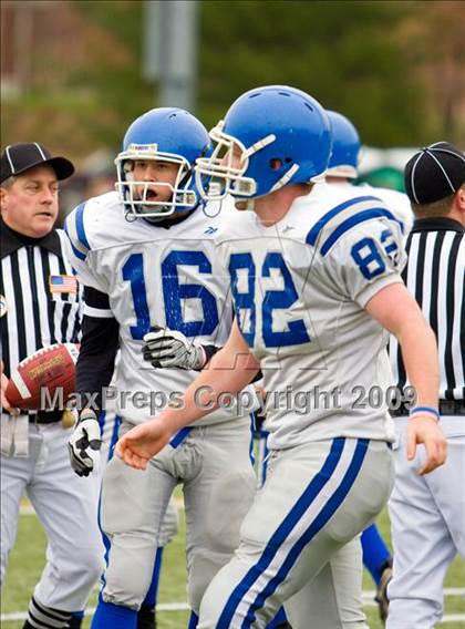 Thumbnail 2 in Clinton vs Narragansett (MIAA Division III Central Final) photogallery.