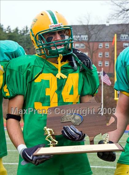 Thumbnail 3 in Clinton vs Narragansett (MIAA Division III Central Final) photogallery.