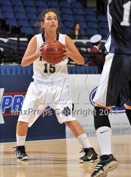 Thumbnail 2 in Redlands Adventist Academy vs. Rolling Hills Prep (CIF SS 6A Final) photogallery.