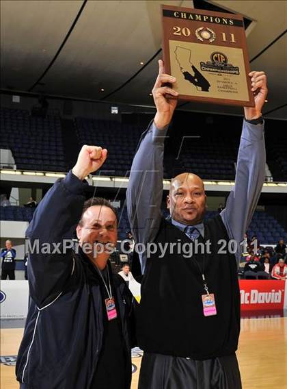 Thumbnail 3 in Redlands Adventist Academy vs. Rolling Hills Prep (CIF SS 6A Final) photogallery.