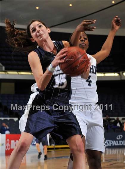 Thumbnail 2 in Redlands Adventist Academy vs. Rolling Hills Prep (CIF SS 6A Final) photogallery.