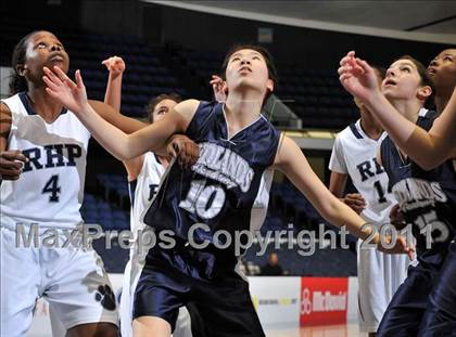 Thumbnail 3 in Redlands Adventist Academy vs. Rolling Hills Prep (CIF SS 6A Final) photogallery.