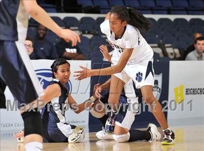 Thumbnail 1 in Redlands Adventist Academy vs. Rolling Hills Prep (CIF SS 6A Final) photogallery.