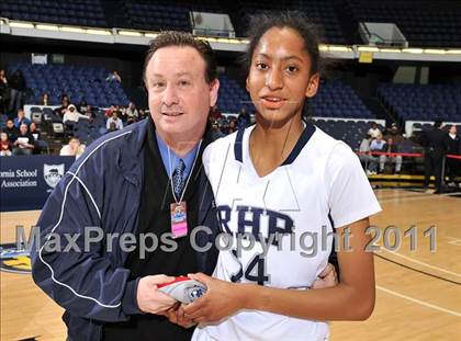 Thumbnail 2 in Redlands Adventist Academy vs. Rolling Hills Prep (CIF SS 6A Final) photogallery.