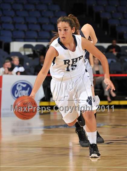 Thumbnail 1 in Redlands Adventist Academy vs. Rolling Hills Prep (CIF SS 6A Final) photogallery.