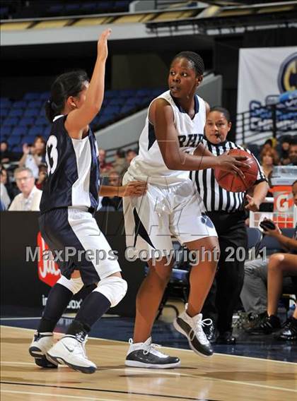 Thumbnail 3 in Redlands Adventist Academy vs. Rolling Hills Prep (CIF SS 6A Final) photogallery.