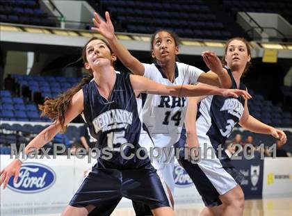 Thumbnail 3 in Redlands Adventist Academy vs. Rolling Hills Prep (CIF SS 6A Final) photogallery.