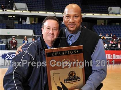 Thumbnail 1 in Redlands Adventist Academy vs. Rolling Hills Prep (CIF SS 6A Final) photogallery.