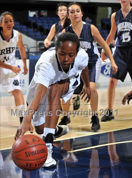 Thumbnail 3 in Redlands Adventist Academy vs. Rolling Hills Prep (CIF SS 6A Final) photogallery.
