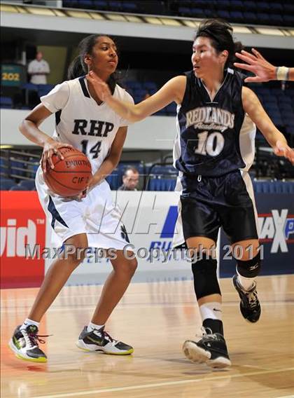 Thumbnail 3 in Redlands Adventist Academy vs. Rolling Hills Prep (CIF SS 6A Final) photogallery.