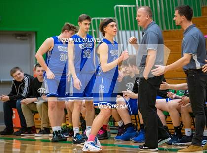 Thumbnail 3 in Mount Vernon Christian vs. Taholah (WIAA 1B Regional Playoff) photogallery.