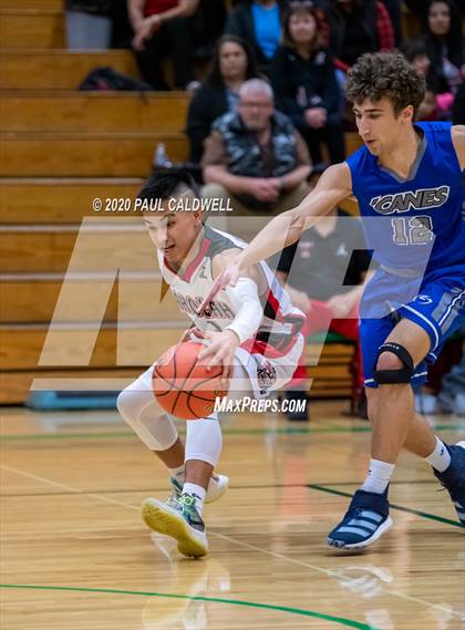 Thumbnail 2 in Mount Vernon Christian vs. Taholah (WIAA 1B Regional Playoff) photogallery.