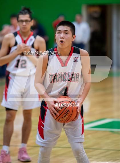Thumbnail 2 in Mount Vernon Christian vs. Taholah (WIAA 1B Regional Playoff) photogallery.