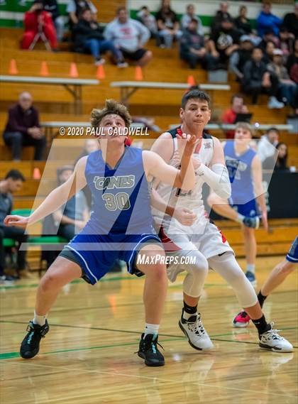 Thumbnail 3 in Mount Vernon Christian vs. Taholah (WIAA 1B Regional Playoff) photogallery.