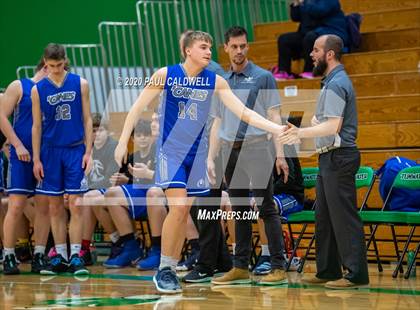 Thumbnail 2 in Mount Vernon Christian vs. Taholah (WIAA 1B Regional Playoff) photogallery.