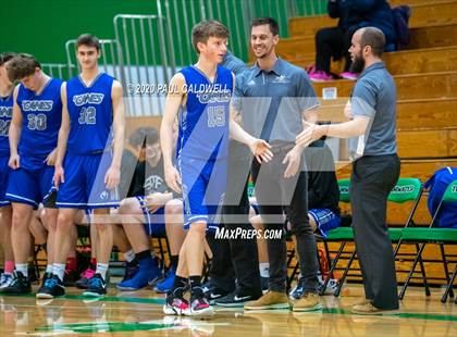Thumbnail 1 in Mount Vernon Christian vs. Taholah (WIAA 1B Regional Playoff) photogallery.