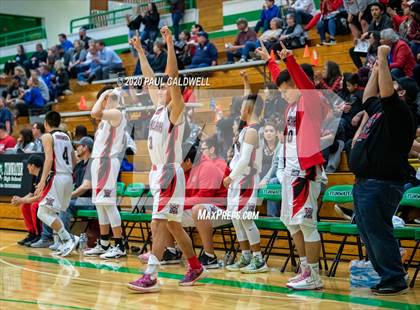 Thumbnail 3 in Mount Vernon Christian vs. Taholah (WIAA 1B Regional Playoff) photogallery.