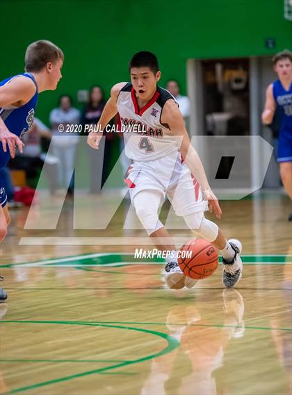 Thumbnail 3 in Mount Vernon Christian vs. Taholah (WIAA 1B Regional Playoff) photogallery.