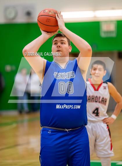 Thumbnail 3 in Mount Vernon Christian vs. Taholah (WIAA 1B Regional Playoff) photogallery.