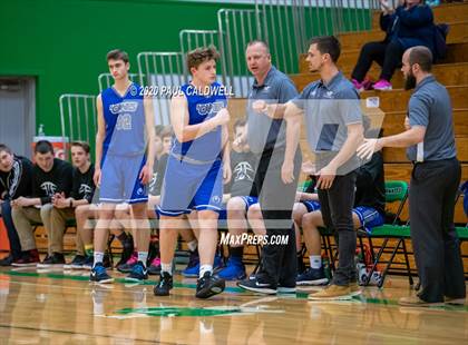 Thumbnail 2 in Mount Vernon Christian vs. Taholah (WIAA 1B Regional Playoff) photogallery.