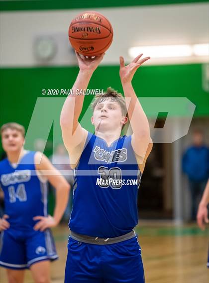 Thumbnail 3 in Mount Vernon Christian vs. Taholah (WIAA 1B Regional Playoff) photogallery.