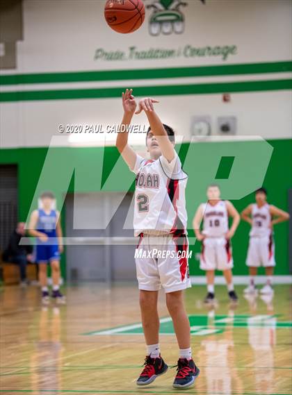 Thumbnail 3 in Mount Vernon Christian vs. Taholah (WIAA 1B Regional Playoff) photogallery.