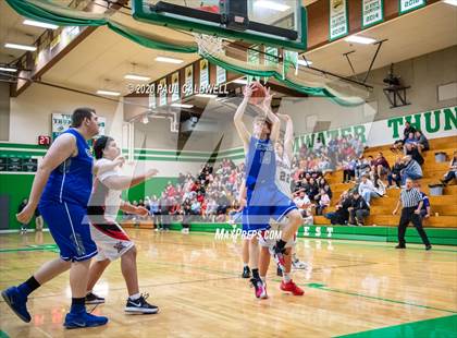 Thumbnail 3 in Mount Vernon Christian vs. Taholah (WIAA 1B Regional Playoff) photogallery.