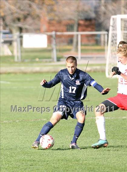 Thumbnail 3 in North Tonawanda vs Lancaster (Section 6 Class AA Quarterfinal) photogallery.
