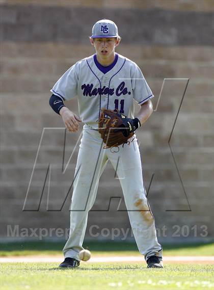 Thumbnail 2 in Silverdale Academy vs Marion County (TSSAA 3A Regional Playoff) photogallery.