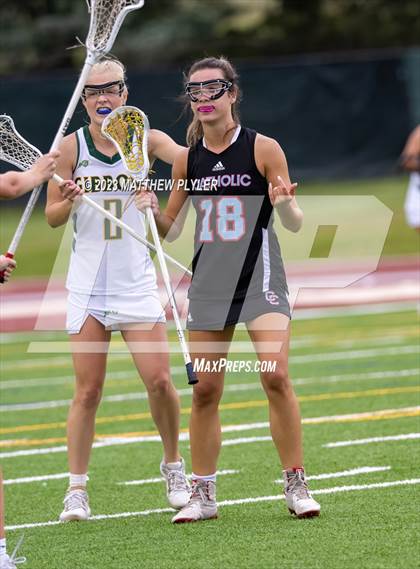 Thumbnail 2 in Charlotte Catholic vs. Cardinal Gibbons (NCHSAA 4A Final) photogallery.