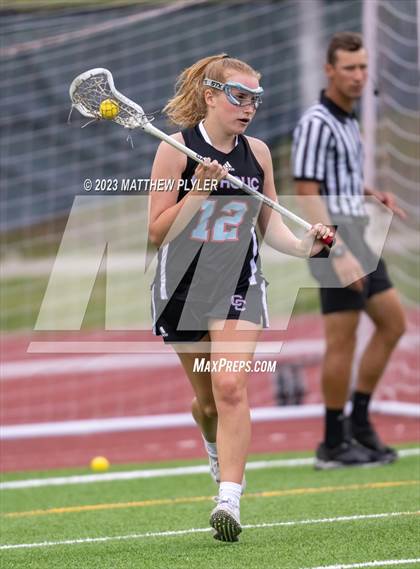 Thumbnail 1 in Charlotte Catholic vs. Cardinal Gibbons (NCHSAA 4A Final) photogallery.