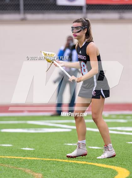 Thumbnail 2 in Charlotte Catholic vs. Cardinal Gibbons (NCHSAA 4A Final) photogallery.